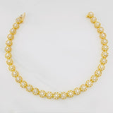 Pulso Tennis 12.3g / 18.8cm / 5.15mm Oro Amarillo 18K