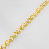 Pulso Tennis 12.3g / 18.8cm / 5.15mm Oro Amarillo 18K