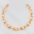 Pulso Rustico Corona 9.35g / 20.1cm / 7.4mm Oro Rosa 18K