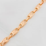 Pulso Rustico Corona 9.35g / 20.1cm / 7.4mm Oro Rosa 18K