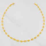 Tobillera GC 3.15g / 26.2cm / 4mm Oro Amarillo 18K