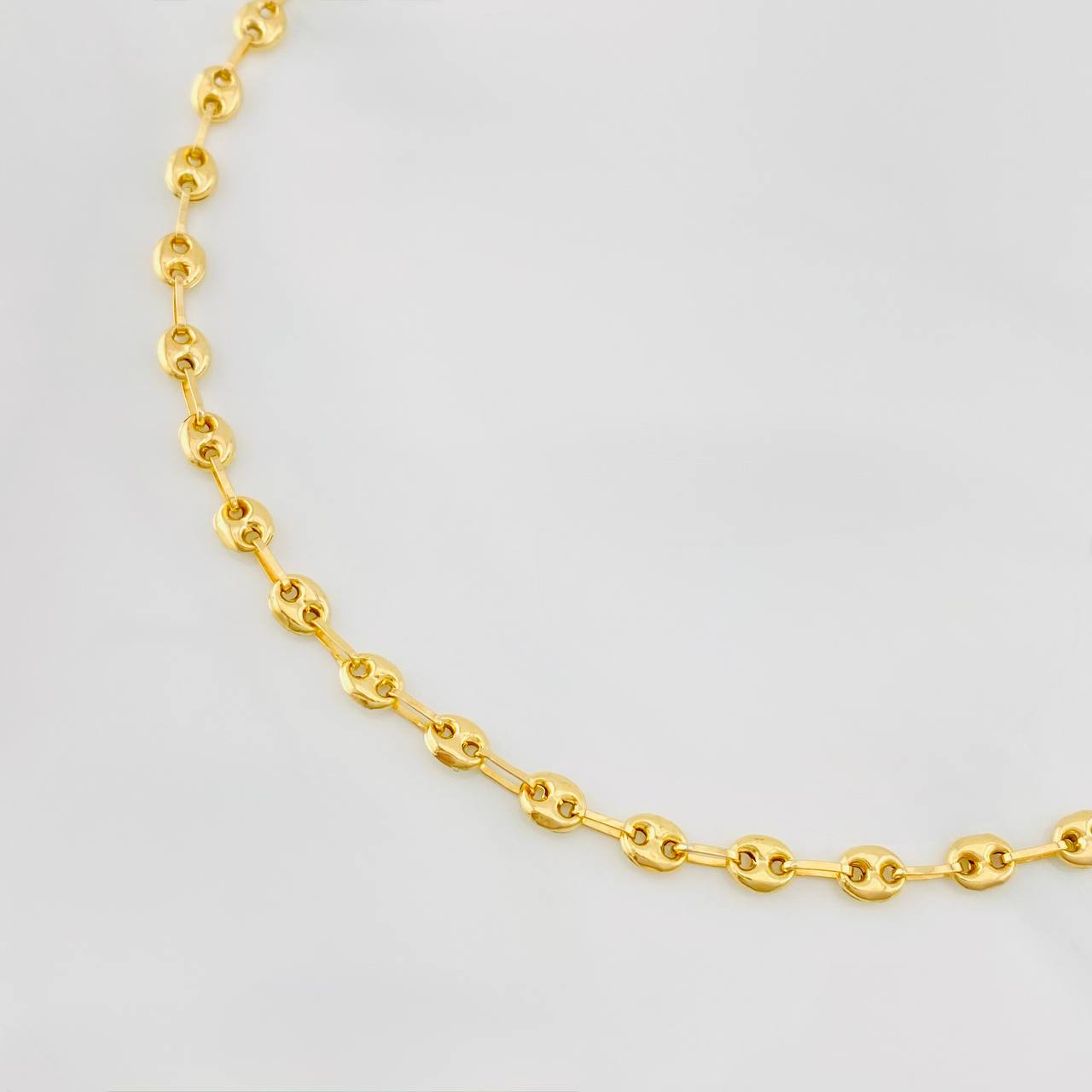 Tobillera GC 3.15g / 26.2cm / 4mm Oro Amarillo 18K