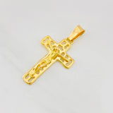 Dije Cruz Cristo 2.95g / 3.5cm Oro Amarillo 18K