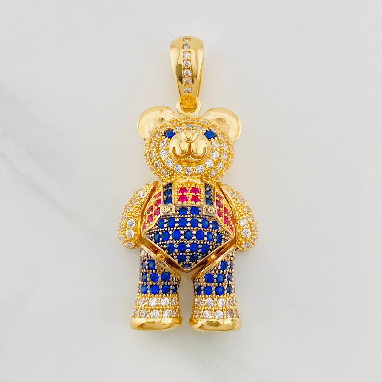 Dije Oso Articulado 13.6g / 4.3cm Oro Amarillo 18K