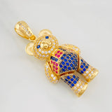 Dije Oso Articulado 13.6g / 4.3cm Oro Amarillo 18K