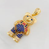Dije Oso Articulado 13.6g / 4.3cm Oro Amarillo 18K