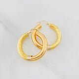 Candongas Adel 6.1g / 3.3cm Tres Oros 18K