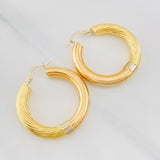 Candongas Adel 6.1g / 3.3cm Tres Oros 18K