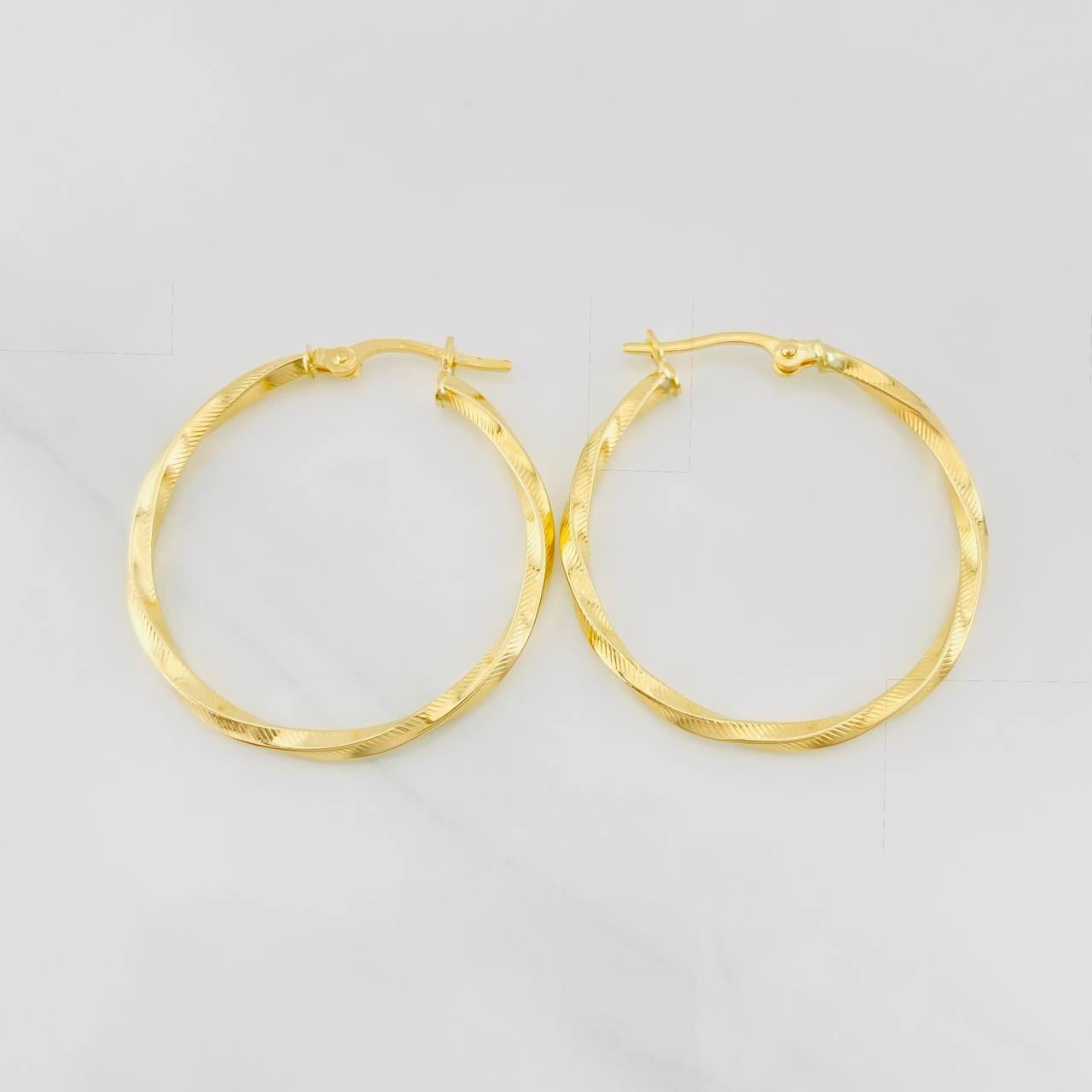 Candongas Siena 1.7g / 3cm Oro Amarillo 18K