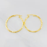 Candongas Siena 1.7g / 3cm Oro Amarillo 18K