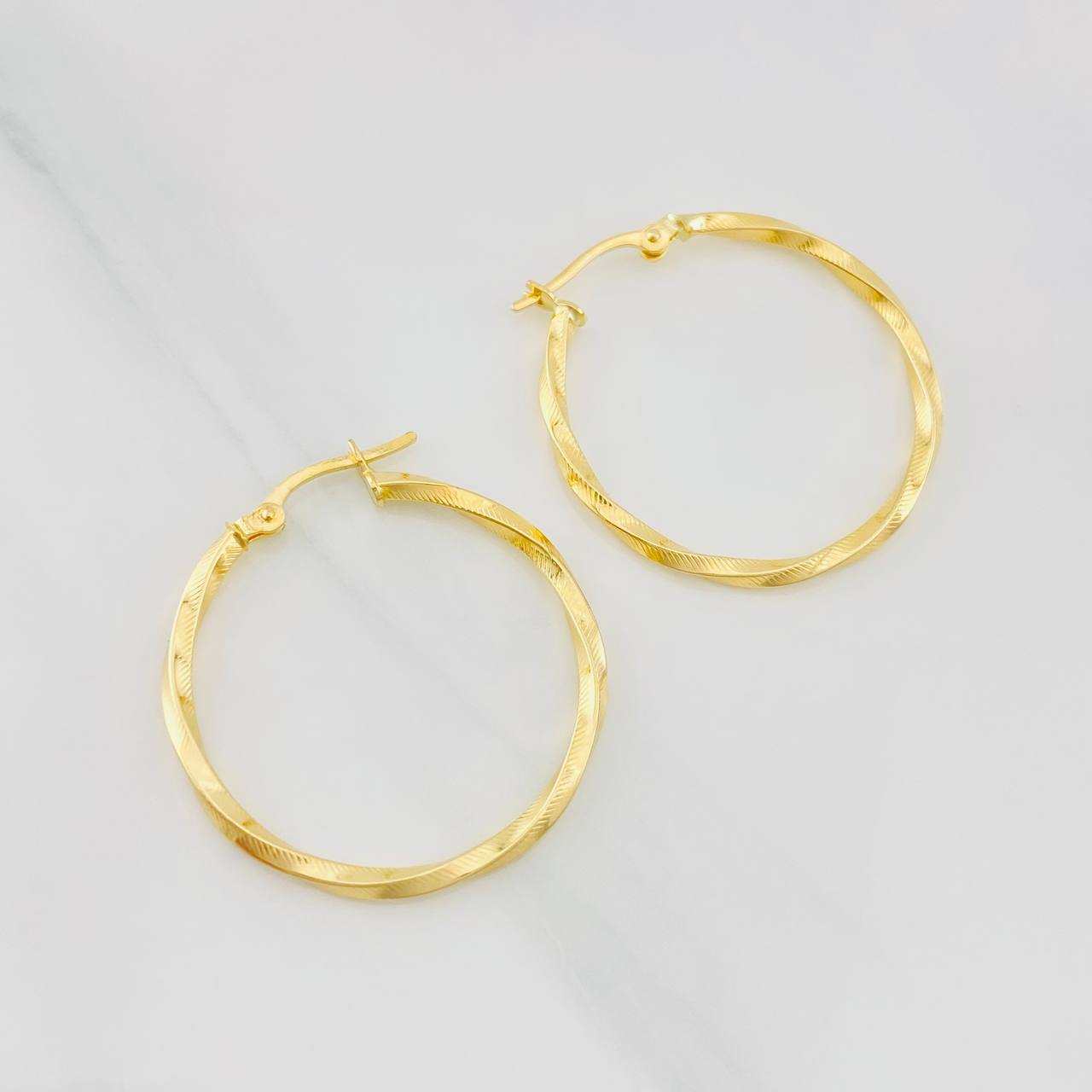 Candongas Siena 1.7g / 3cm Oro Amarillo 18K