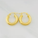 Candongas Mary 2.55g / 1.9cm Oro Amarillo 18K
