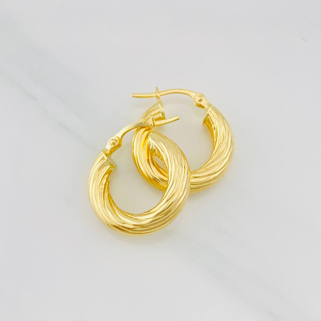 Candongas Mary 2.55g / 1.9cm Oro Amarillo 18K