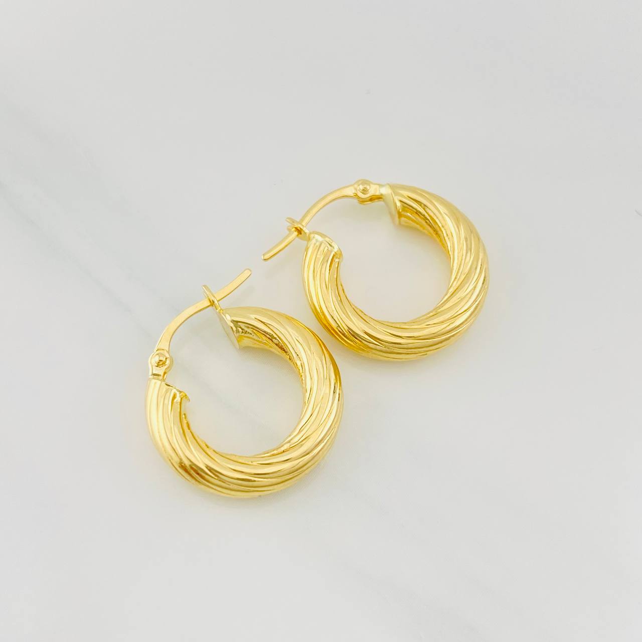Candongas Mary 2.55g / 1.9cm Oro Amarillo 18K