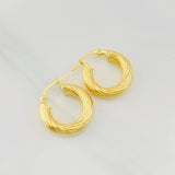 Candongas Mary 2.55g / 1.9cm Oro Amarillo 18K