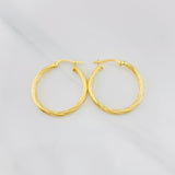 Candongas Mary 1.45g / 2.4cm Oro Amarillo 18K