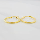 Candongas Mary 1.45g / 2.4cm Oro Amarillo 18K