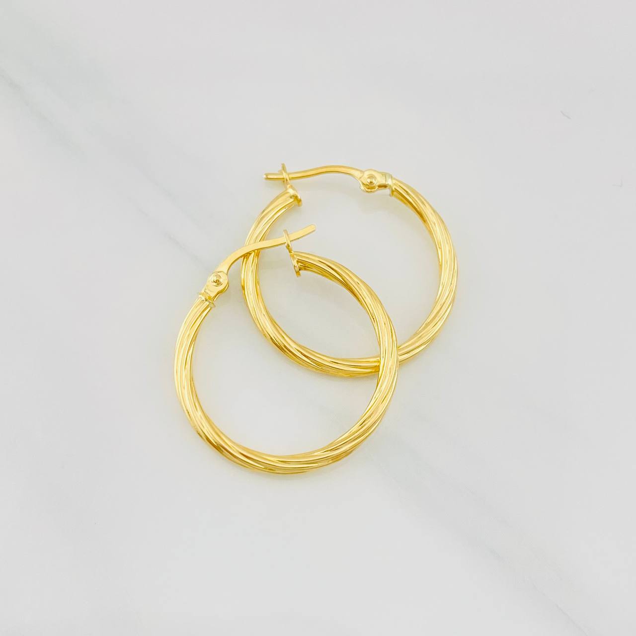 Candongas Mary 1.45g / 2.4cm Oro Amarillo 18K