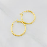 Candongas Mary 1.45g / 2.4cm Oro Amarillo 18K