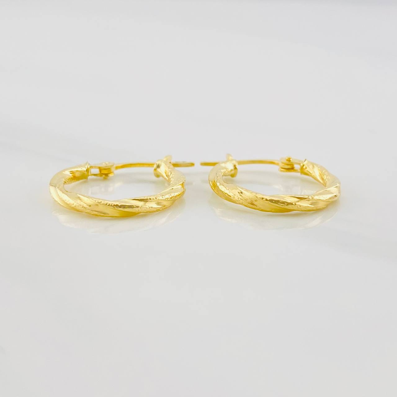 Candongas Nilo 1.15g / 1.9cm Oro Amarillo 18K