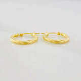 Candongas Nilo 1.15g / 1.9cm Oro Amarillo 18K