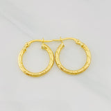 Candongas Maribel 1.25g / 1.8cm Oro Amarillo 18K