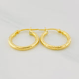 Candongas Maribel 1.25g / 1.8cm Oro Amarillo 18K