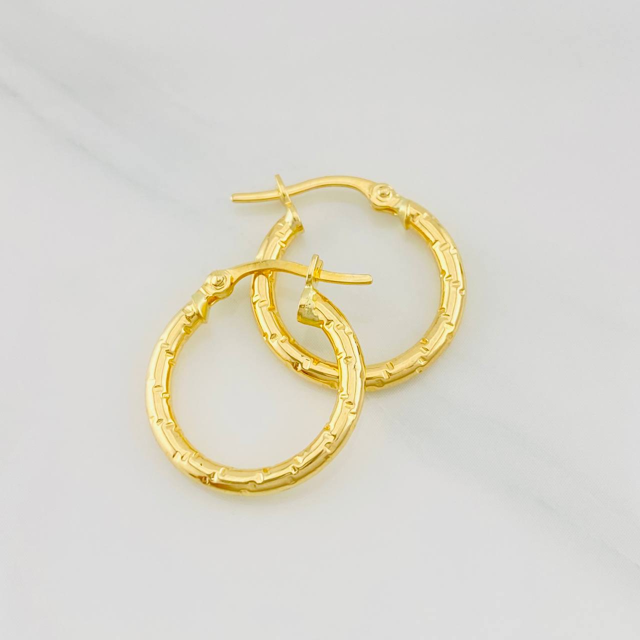 Candongas Maribel 1.25g / 1.8cm Oro Amarillo 18K