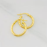 Candongas Maribel 1.25g / 1.8cm Oro Amarillo 18K