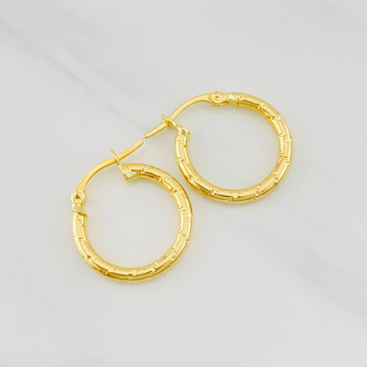 Candongas Maribel 1.25g / 1.8cm Oro Amarillo 18K
