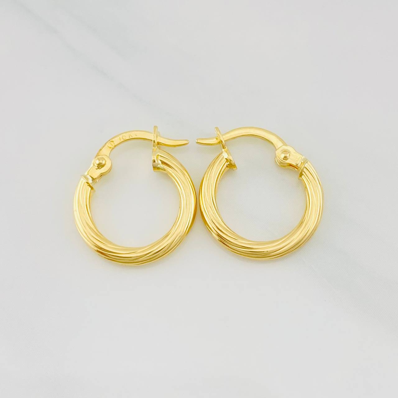 Candongas Mary 1.05g / 1.5cm Oro Amarillo 18K
