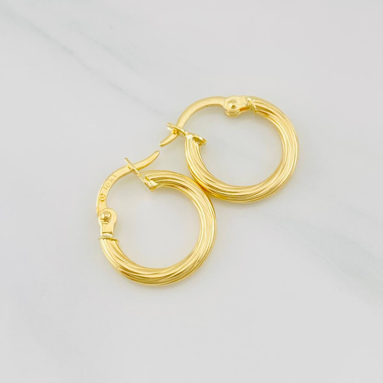 Candongas Mary 1.05g / 1.5cm Oro Amarillo 18K