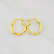 Candongas Melcocha 1.15g / 1.6cm Oro Amarillo 18K