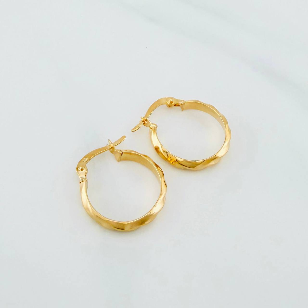 Candongas Nia 1.3 g / 1.9 cm Oro Amarillo 18K