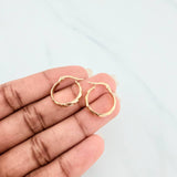 Candongas Nia 1.3 g / 1.9 cm Oro Amarillo 18K