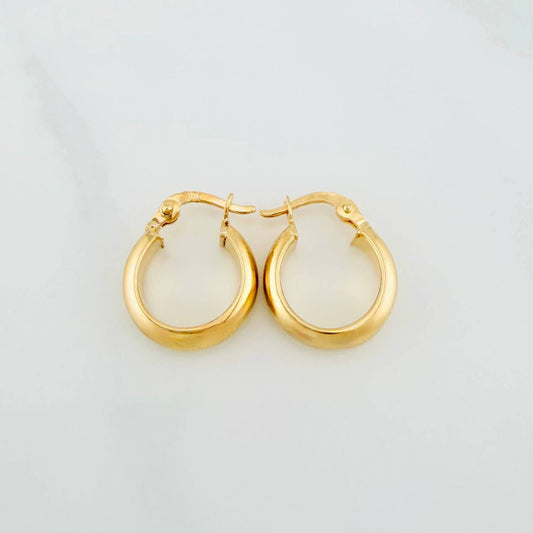 Candongas Nati 1.6 g / 1.6 cm Oro Amarillo 18K