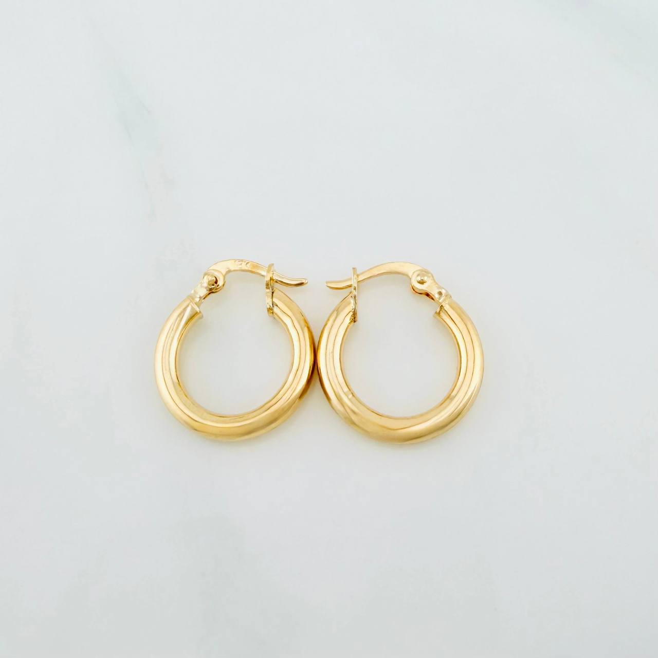 Candongas Jass 1.35 g / 1.7 cm Oro Amarillo 18K