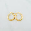 Candongas Jass 1.35 g / 1.7 cm Oro Amarillo 18K