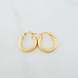 Candongas Jass 1.35 g / 1.7 cm Oro Amarillo 18K