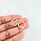 Candongas Jass 1.35 g / 1.7 cm Oro Amarillo 18K