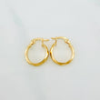 Candongas Nia 1.2 g / 1.5 cm Oro Amarillo 18K