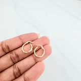 Candongas Kari 0.9 g / 1.5 cm Oro Amarillo 18K