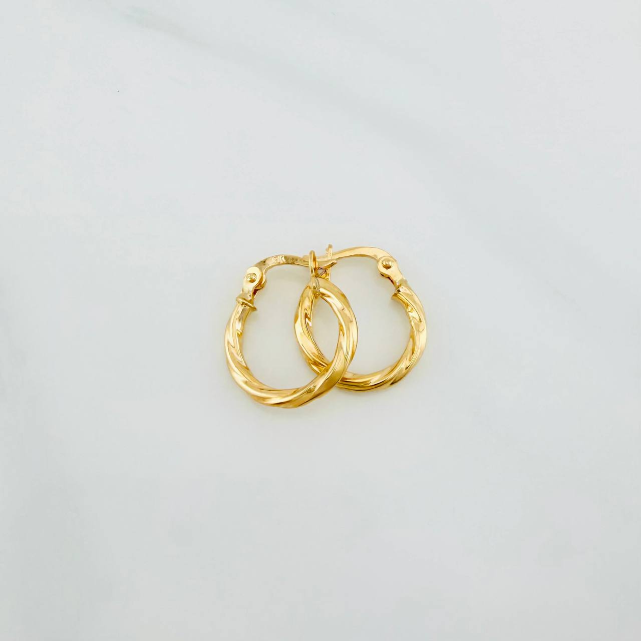 Candongas Kari 1 g / 1.5 cm Oro Amarillo 18K