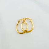 Candongas Clau 0.8 g / 1.5 cm Oro Amarillo 18K