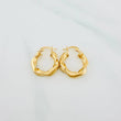 Candongas Demi 1.95 g / 2 cm Oro Amarillo 18K
