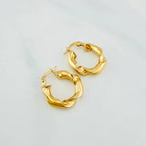 Candongas Demi 1.95 g / 2 cm Oro Amarillo 18K