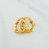 Candongas Demi 1.95 g / 2 cm Oro Amarillo 18K