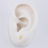 Topos Alas 0.5g / 4mm Oro Amarillo 18K