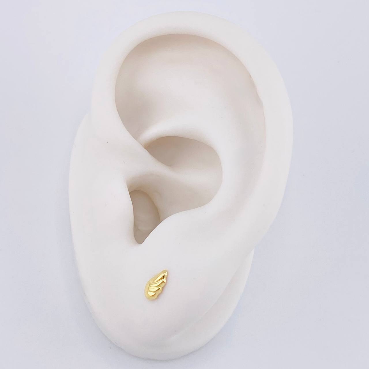 Topos Alas 0.5g / 4mm Oro Amarillo 18K