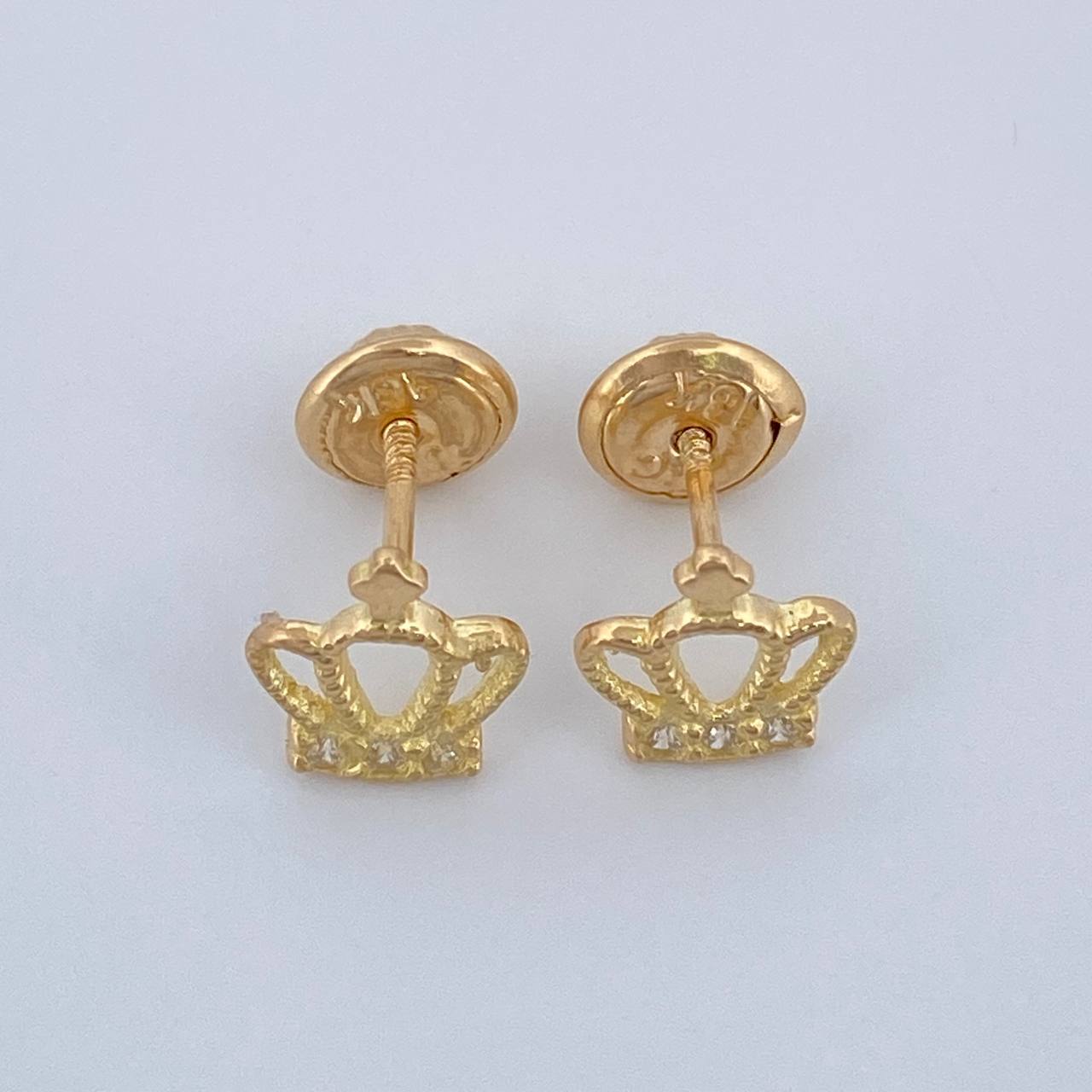 Topos Corona 0.8gr / 7.85mm Oro Amarillo 18K &